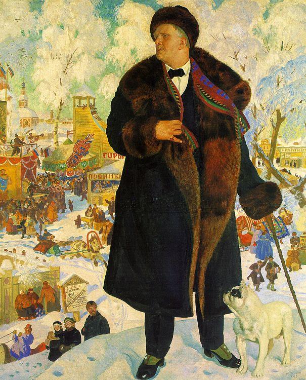 Boris Kustodiev Fiodor Shaliapin